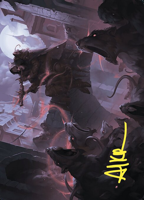 Gnawing Crescendo // Gnawing Crescendo (AWOE) (Foil) (Borderless) (#17)