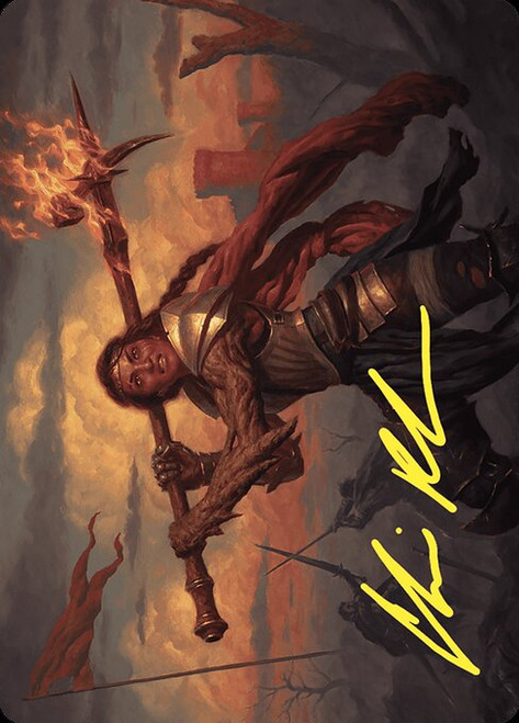 Imodane, the Pyrohammer // Imodane, the Pyrohammer (AWOE) (Foil) (Borderless) (#18)