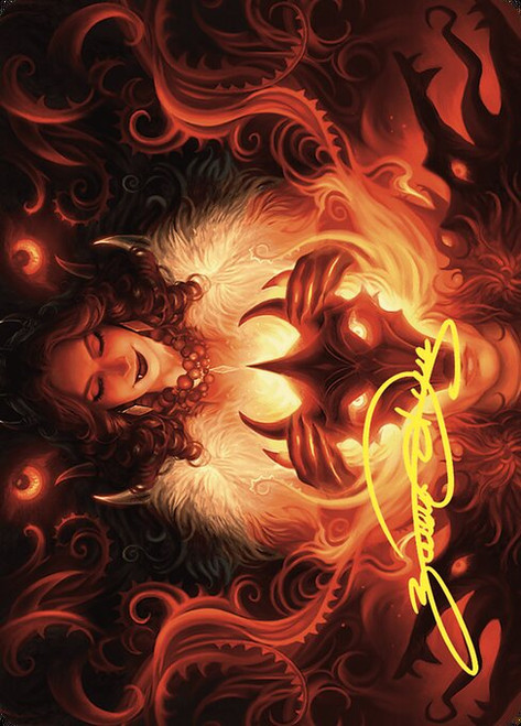 Witch's Mark // Witch's Mark (AWOE) (Foil) (Borderless) (#21)