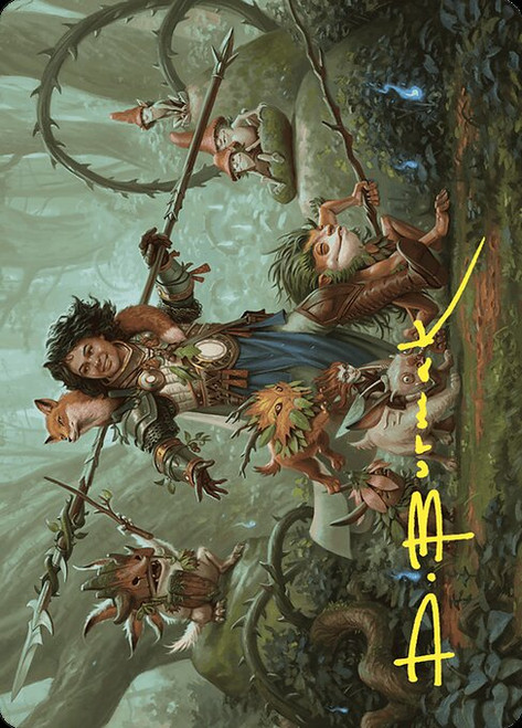 Ellivere of the Wild Court // Ellivere of the Wild Court (AWOE) (Borderless) (#49)