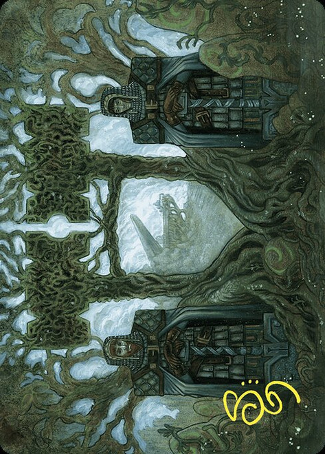 Court of Garenbrig // Court of Garenbrig (AWOE) (Foil) (Borderless) (#54)