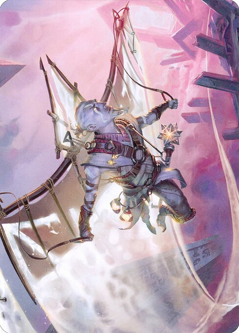 Kitesail Cleric // Kitesail Cleric (AZNR) (Foil) (Borderless) (#40)