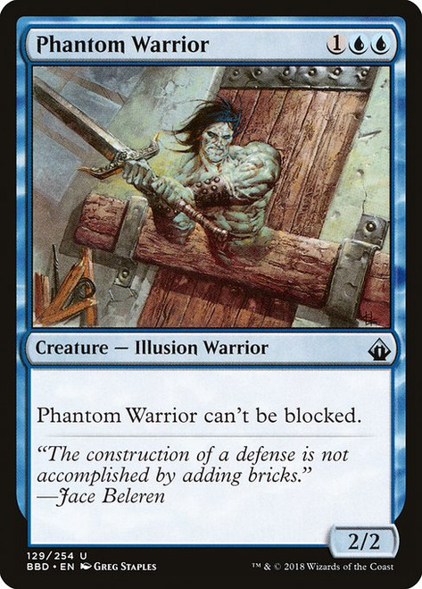Phantom Warrior (BBD) (Foil) (#129)