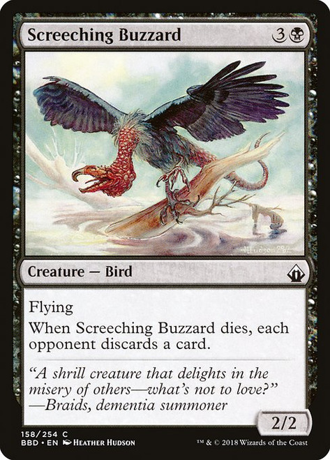 Screeching Buzzard (BBD) (Foil) (#158)