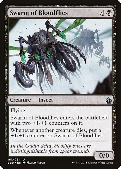 Swarm of Bloodflies (BBD) (Foil) (#161)
