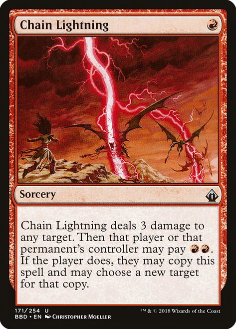 Chain Lightning (BBD) (Foil) (#171)