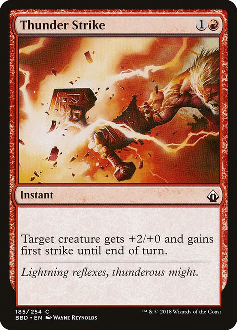 Thunder Strike (BBD) (Foil) (#185)