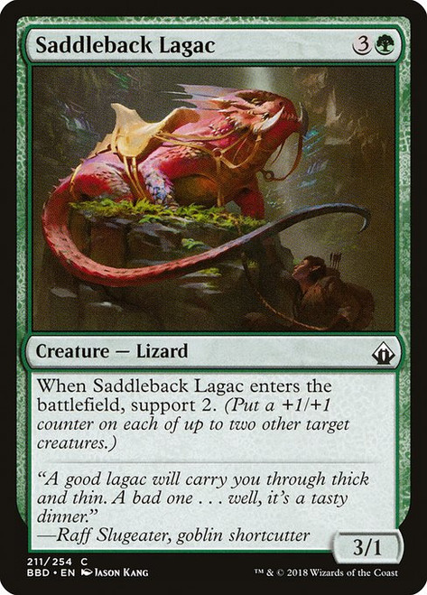 Saddleback Lagac (BBD) (#211)