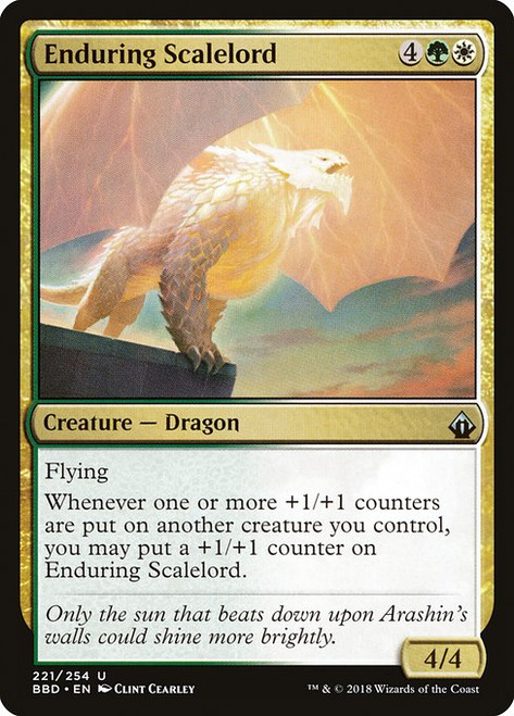 Enduring Scalelord (BBD) (Foil) (#221)