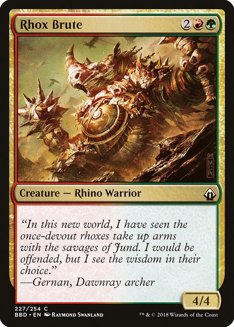 Rhox Brute (BBD) (Foil) (#227)