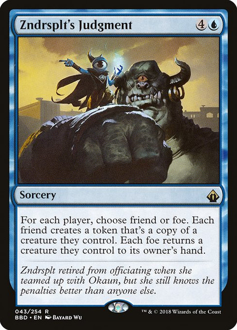 Zndrsplt's Judgment (BBD) (Foil) (#43)