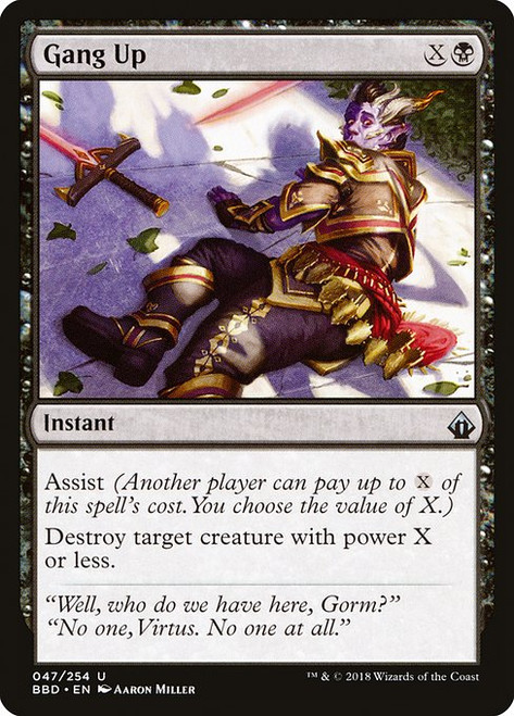 Gang Up (BBD) (Foil) (#47)