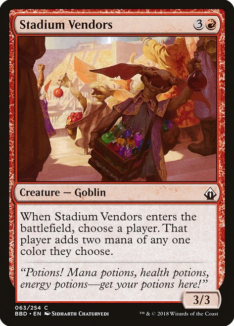 Stadium Vendors (BBD) (Foil) (#63)