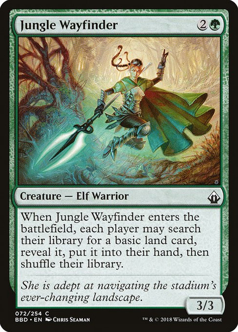 Jungle Wayfinder (BBD) (Foil) (#72)