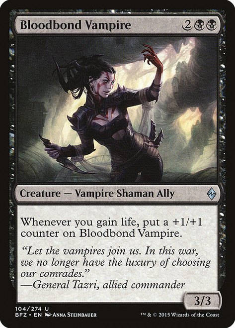 Bloodbond Vampire (BFZ) (Foil) (#104)