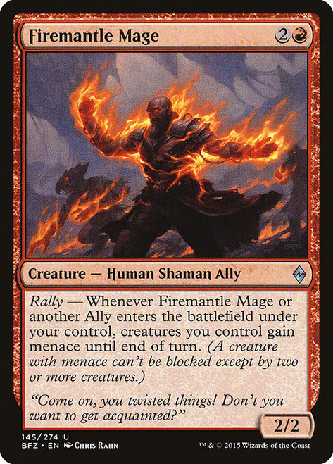 Firemantle Mage (BFZ) (#145)