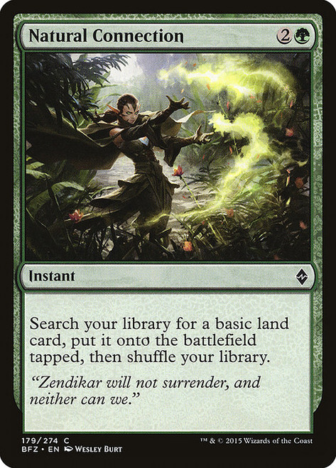 Natural Connection (BFZ) (Foil) (#179)