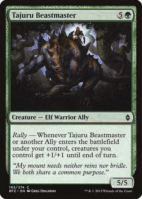 Tajuru Beastmaster (BFZ) (#193)