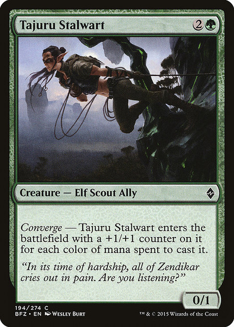 Tajuru Stalwart (BFZ) (Foil) (#194)