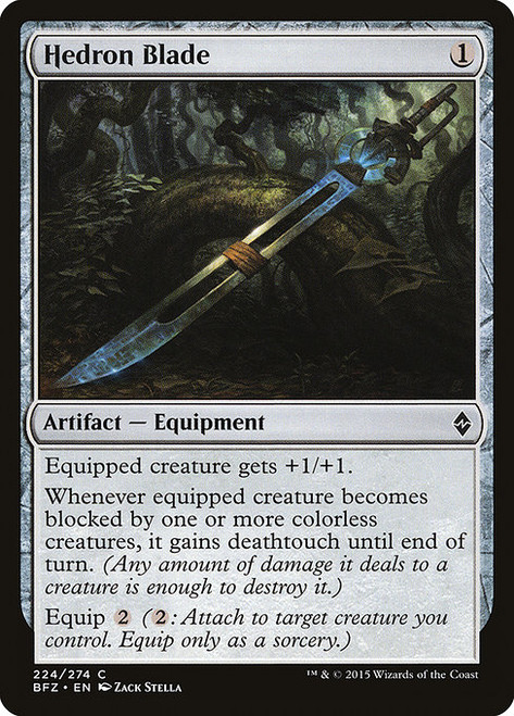 Hedron Blade (BFZ) (Foil) (#224)