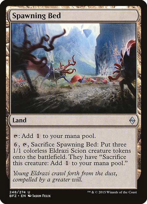 Spawning Bed (BFZ) (Foil) (#248)