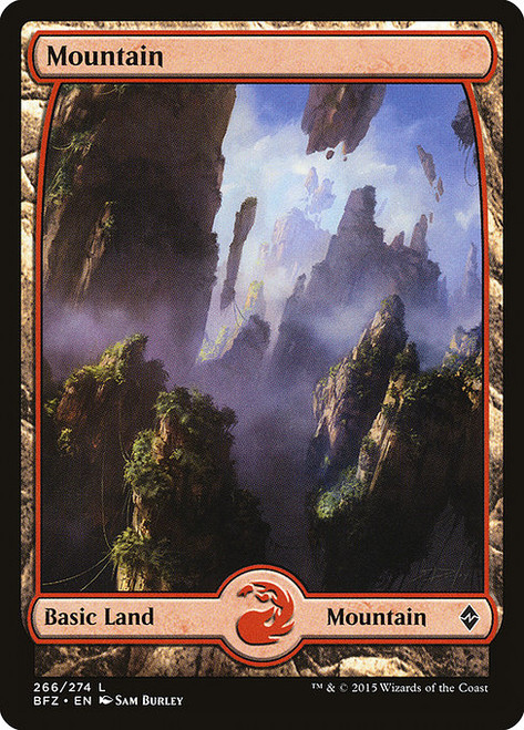 Mountain (BFZ) (Foil) (Full Art) (#266)