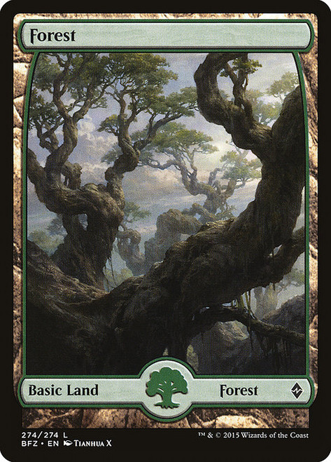Forest (BFZ) (Foil) (Full Art) (#274)