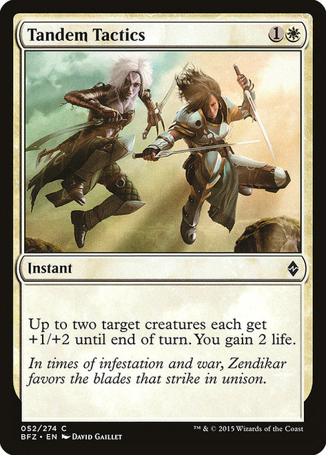 Tandem Tactics (BFZ) (Foil) (#52)
