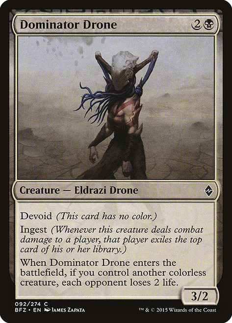 Dominator Drone (BFZ) (Foil) (#92)