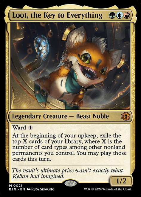 Loot, the Key to Everything (BIG) (Foil) (#21)