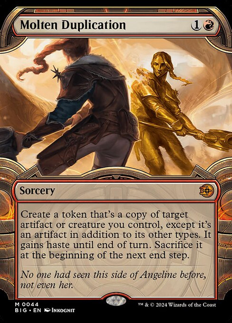 Molten Duplication (BIG) (Foil) (Showcase) (#44)