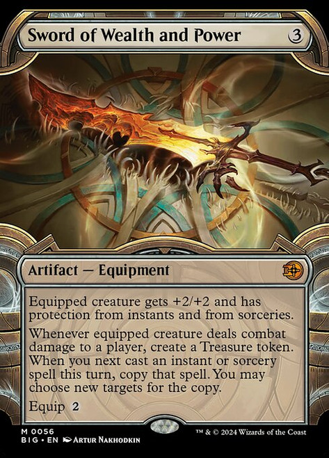 Sword of Wealth and Power (BIG) (Foil) (Showcase) (#56)