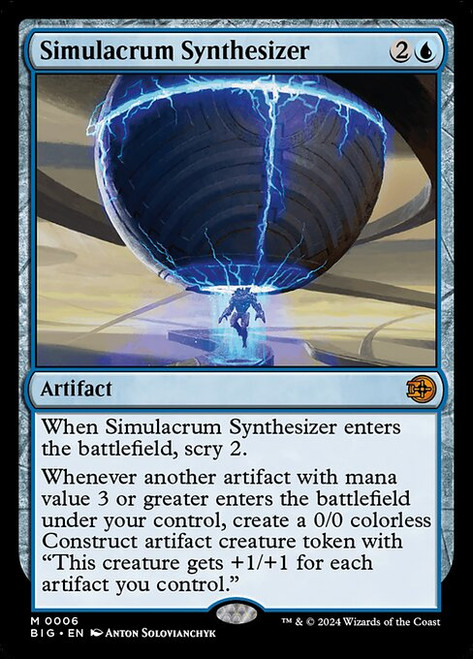 Simulacrum Synthesizer (BIG) (Foil) (#6)