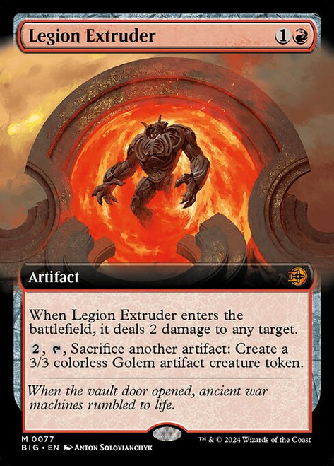 Legion Extruder (BIG) (Foil) (Extended Art) (#77)