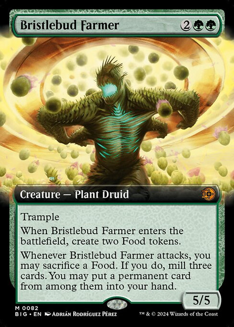 Bristlebud Farmer (BIG) (Foil) (Extended Art) (#82)