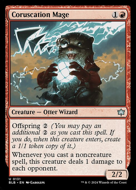 Coruscation Mage (BLB) (Foil) (#131)