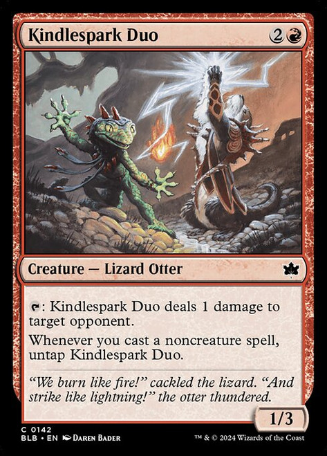 Kindlespark Duo (BLB) (Foil) (#142)