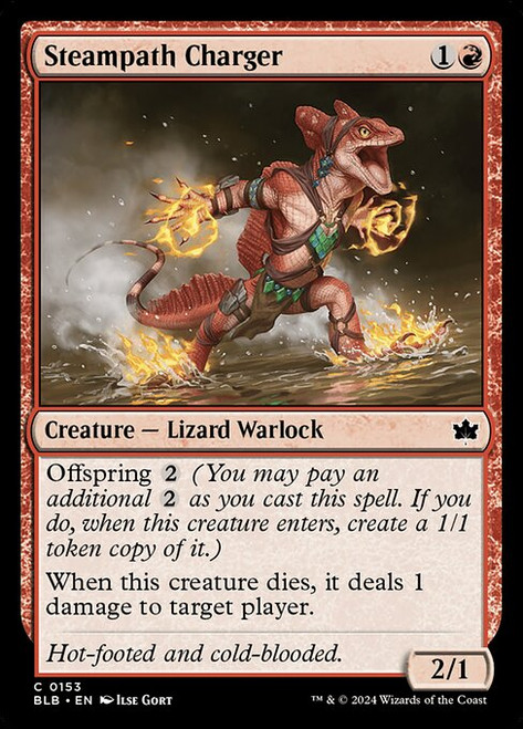 Steampath Charger (BLB) (Foil) (#153)