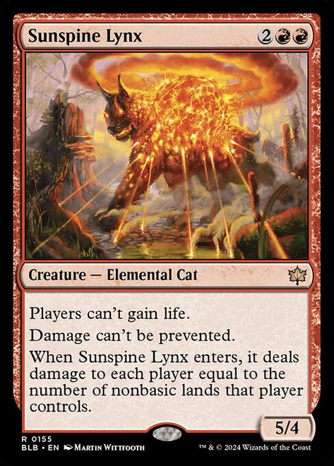 Sunspine Lynx (BLB) (Foil) (#155)