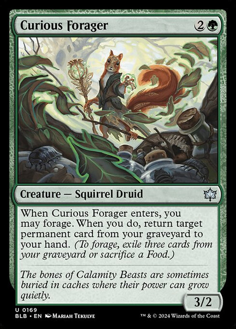 Curious Forager (BLB) (Foil) (#169)