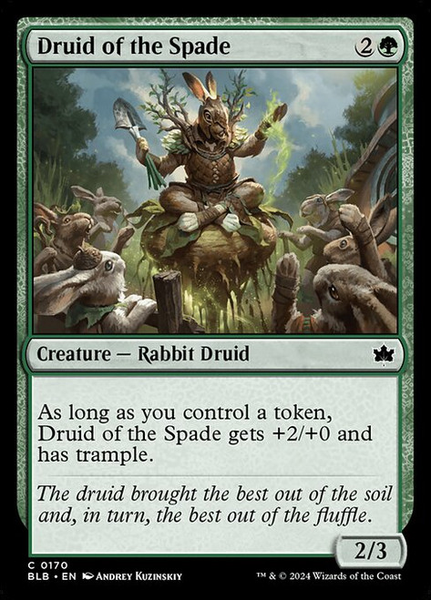 Druid of the Spade (BLB) (Foil) (#170)