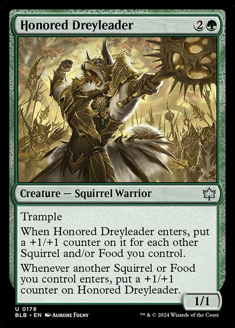 Honored Dreyleader (BLB) (Foil) (#178)