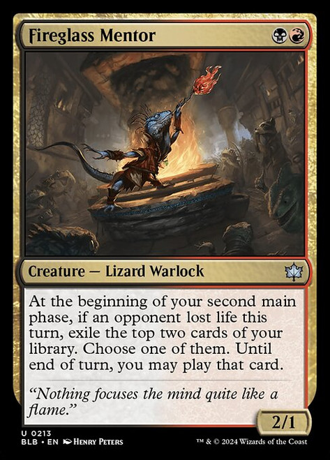 Fireglass Mentor (BLB) (#213)