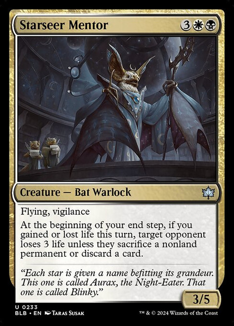Starseer Mentor (BLB) (Foil) (#233)