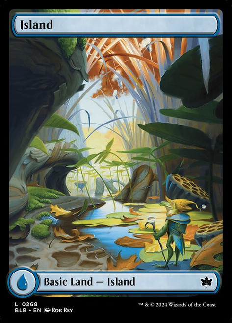 Island (BLB) (Full Art) (#268)
