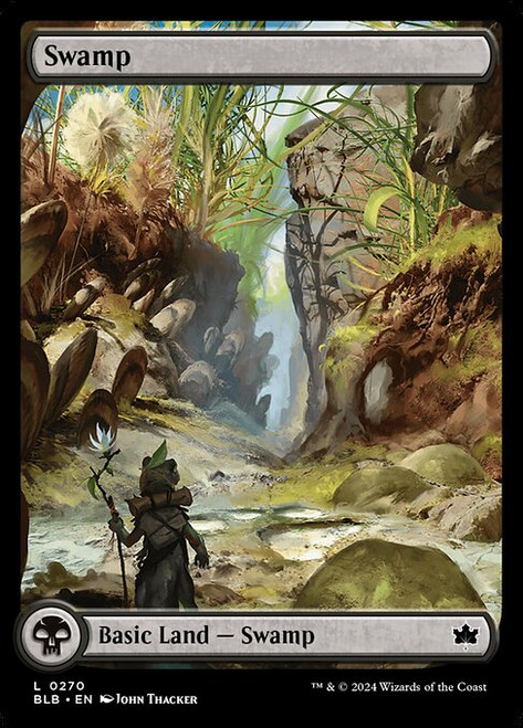 Swamp (BLB) (Foil) (Full Art) (#270)