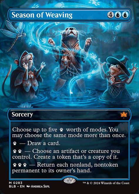 Season of Weaving (BLB) (Foil) (Showcase) (#283)