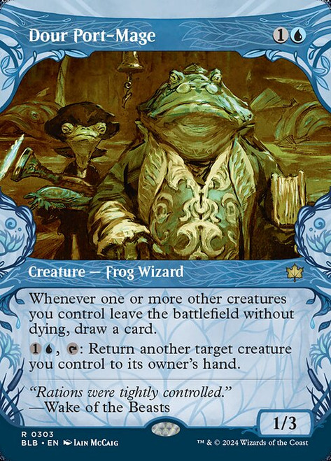 Dour Port-Mage (BLB) (Foil) (#303)