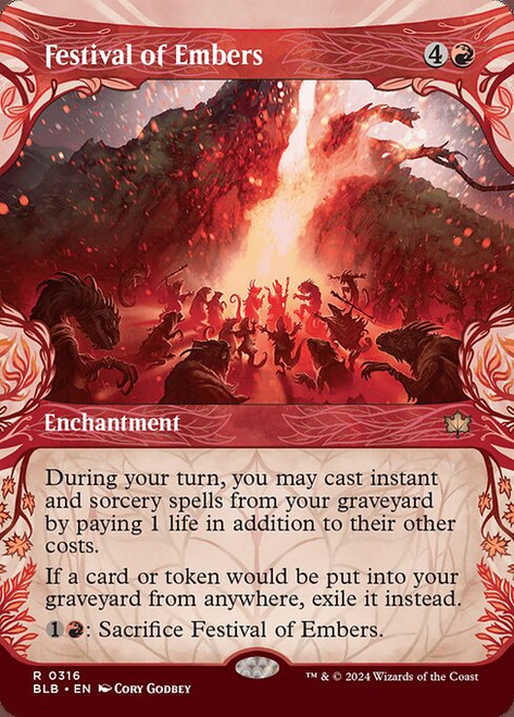 Festival of Embers (BLB) (Foil) (#316)