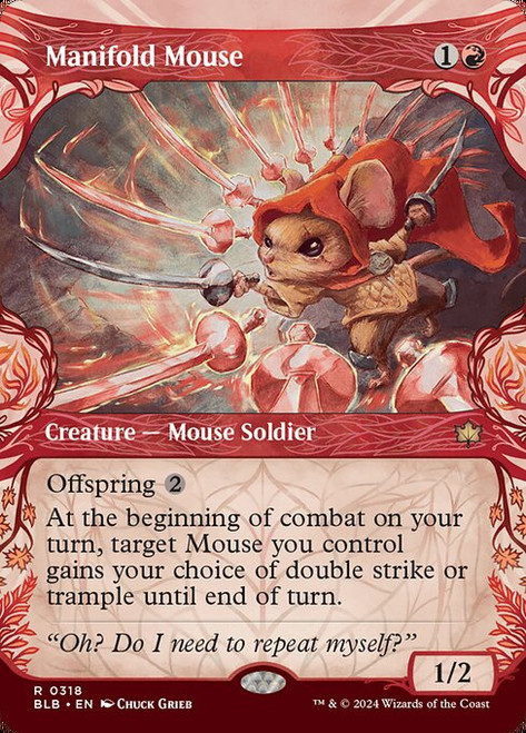 Manifold Mouse (BLB) (Foil) (#318)